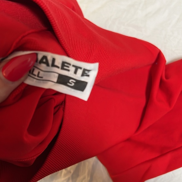 Red alphalete amplify shorts size small - Picture 3 of 3